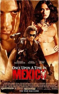 Once Upon a Time in Mexico poster