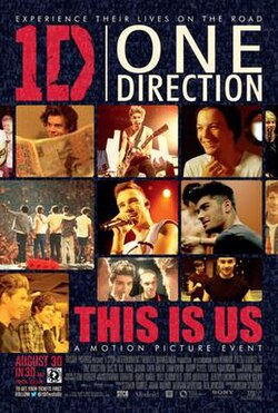 One Direction: This Is Us poster