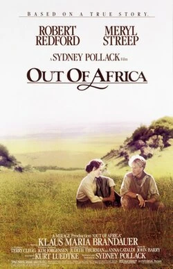 Out of Africa poster