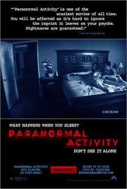 Paranormal Activity poster