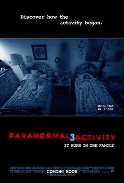 Paranormal Activity poster