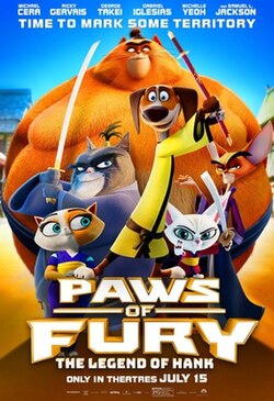 Paws of Fury: The Legend of Hank poster