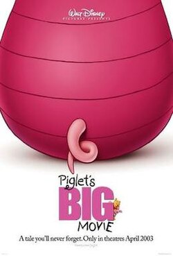 Piglet's Big Movie poster