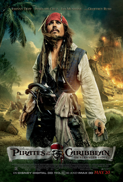 Pirates of the Caribbean: On Stranger Tides poster