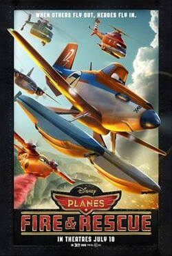 Planes: Fire & Rescue poster