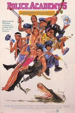 Police Academy 5: Assignment: Miami Beach poster