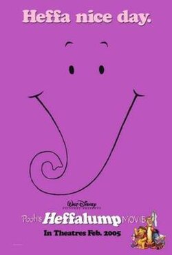 Pooh's Heffalump Movie poster