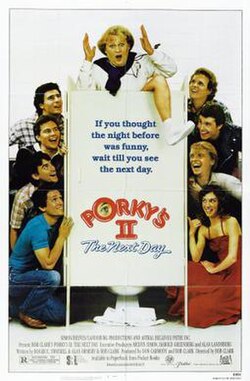 Porky's II: The Next Day poster