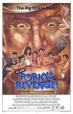 Porky's Revenge poster