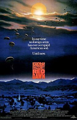 Red Dawn poster