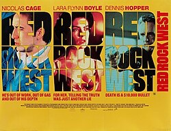 Red Rock West poster