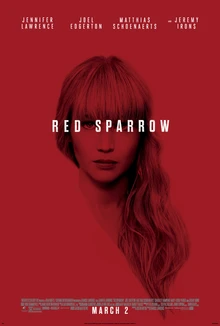 Red Sparrow poster