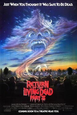 Return of the Living Dead II poster
