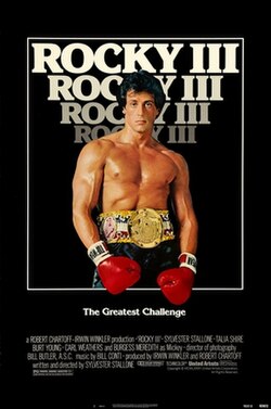 Rocky III poster