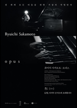 Ryuichi Sakamoto: Opus poster
