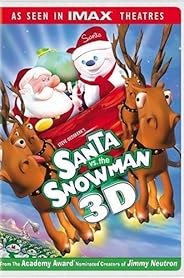 Santa vs. the Snowman 3D poster