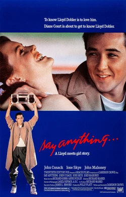 Say Anything poster