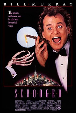 Scrooged poster