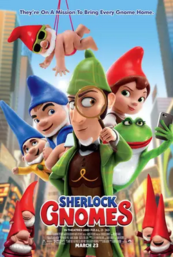 Sherlock Gnomes poster