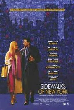 Sidewalks of New York poster