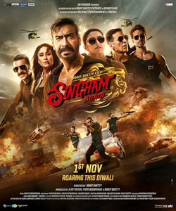 Singham Again poster
