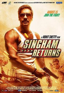 Singham Returns poster