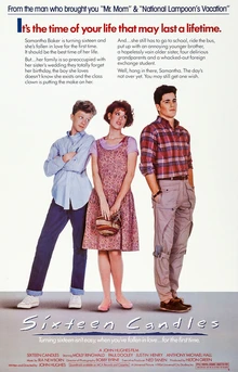 Sixteen Candles poster