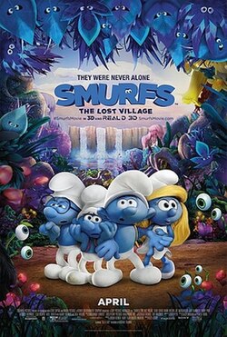 Smurfs: The Lost Village poster