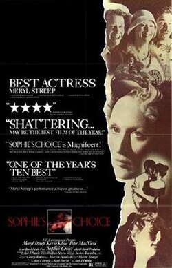 Sophie's Choice poster