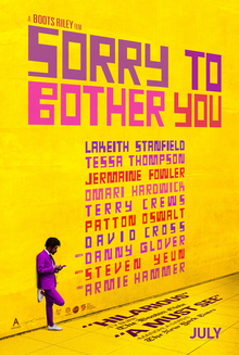 Sorry to Bother You poster