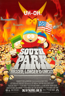 South Park: Bigger, Longer & Uncut poster