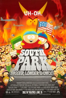 South Park: Bigger, Longer & Uncut poster