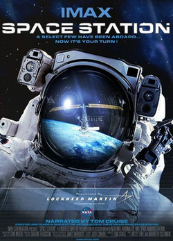 Space Station 3D poster