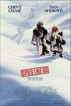 Spies Like Us poster