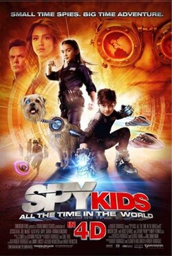 Spy Kids 4: All the Time in the World poster