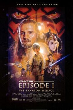 Star Wars: Episode I - The Phantom Menace poster