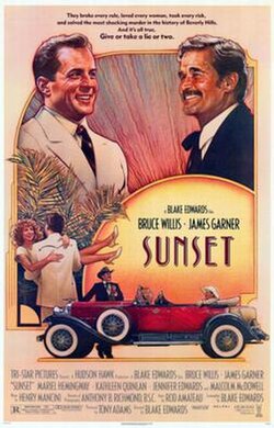 Sunset poster