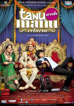 Tanu Weds Manu Returns poster