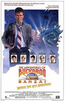 The Adventures of Buckaroo Banzai Across the 8th Dimension poster