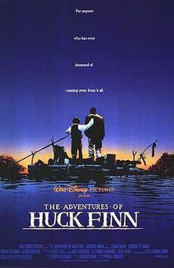 The Adventures of Huck Finn poster