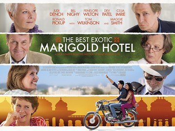 The Best Exotic Marigold Hotel poster