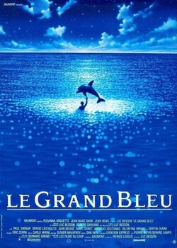 The Big Blue poster
