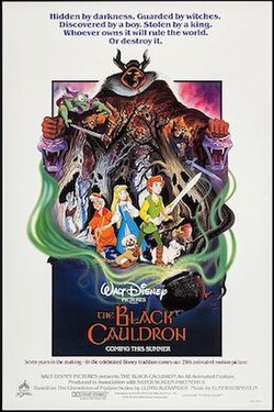 The Black Cauldron poster