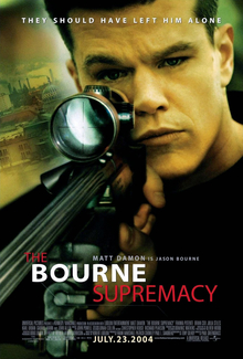 The Bourne Supremacy poster