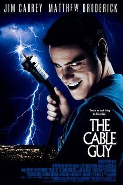 The Cable Guy poster
