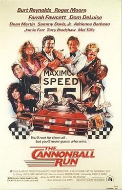 The Cannonball Run poster