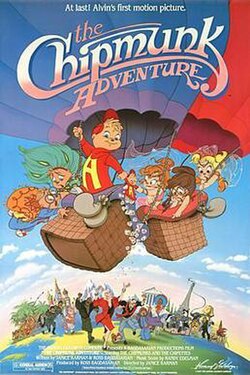 The Chipmunk Adventure poster