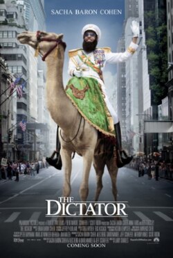 The Dictator poster