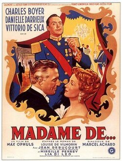The Earrings of Madame De... poster