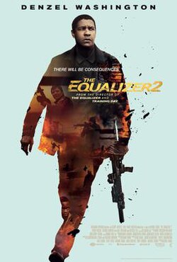 The Equalizer 2 poster